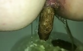 Big turd from a sexy ass