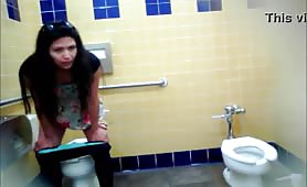 Peeing in men bathroom