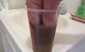 Hot chocolate piss drink