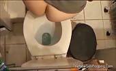 Mix of college girls pooping