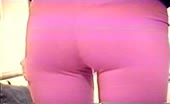 She shits by mistake in pink pants