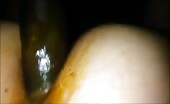 Naughty big booty babe ass fucked while pooping 