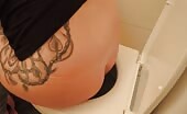 Her big tattooed ass is being recorded