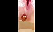 Girl shitting closeup  