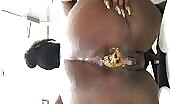 Amazing lovely black booty and hot shit 