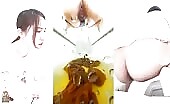 Japanese gals and hot toilet shit 