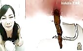 Naughty brunette Japanese wife and hot shit 