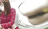 Nice lovely booty and toilet poop 