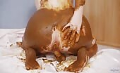 Scat- Masturbating and pooping  